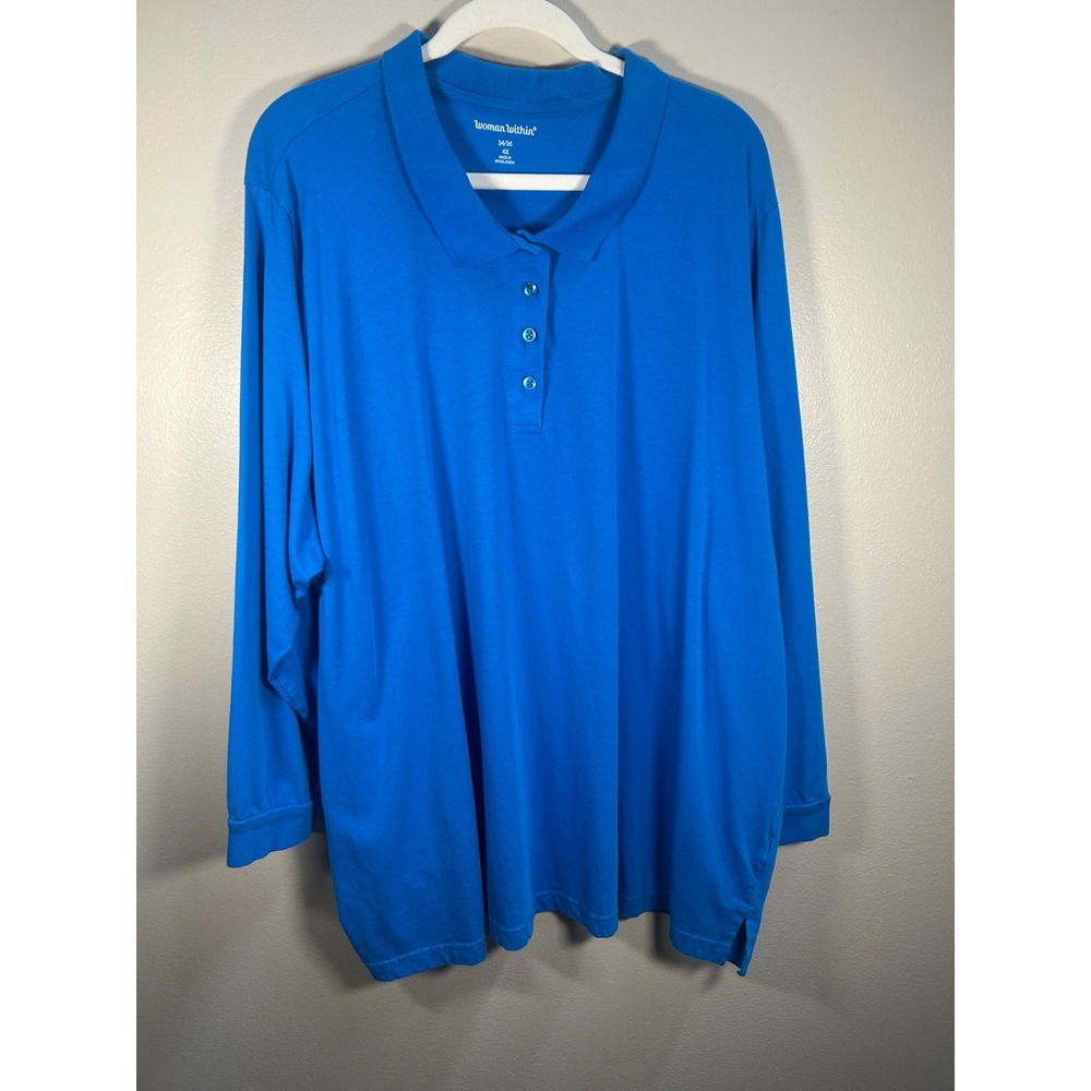 Woman Within Long Sleeve Top Size 4X